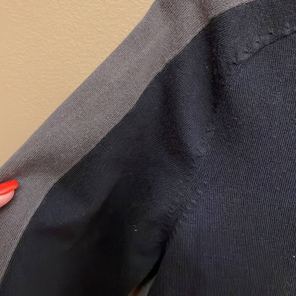 INC men’s Pima cotton blend zip up knit lightweight sweater mock turtleneck SM - Picture 5 of 12